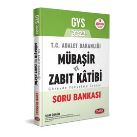 2023 GYS T. C. Adalet Bakanlığı Mübaşir ve Zabıt Katibi Soru Bankası - Data Yayınları