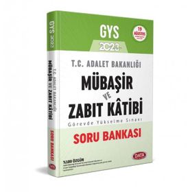 2023 GYS T. C. Adalet Bakanlığı Mübaşir ve Zabıt Katibi Soru Bankası - Data Yayınları