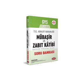 2023 GYS T. C. Adalet Bakanlığı Mübaşir ve Zabıt Katibi Soru Bankası - Data Yayınları