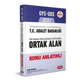 2023 GYS T.C. Adalet Bakanlığı Ortak Alan Konu Anlatımlı - Data Yayınları