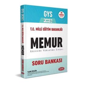 2023 GYS T.C. Milli Eğitim Bakanlığı Memur Soru Bankası - Data Yayınları