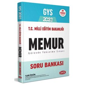 2023 GYS T.C. Milli Eğitim Bakanlığı Memur Soru Bankası - Data Yayınları