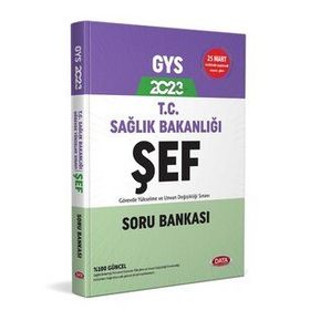 2023 Gys T.C. Sağlık Bakanlığı Şef Soru Bankası - Data Yayınları