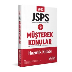2023 JSPS Müşterek Konular Hazırlık Kitabı - Data Yayınları