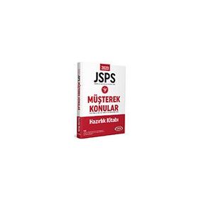 2023 JSPS Müşterek Konular Hazırlık Kitabı - Data Yayınları