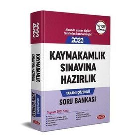 2023 Kaymakamlık Sınavına Hazırlık Soru Bankası - Data Yayınları