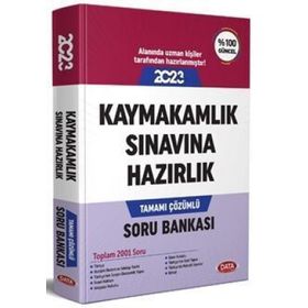 2023 Kaymakamlık Sınavına Hazırlık Soru Bankası - Data Yayınları