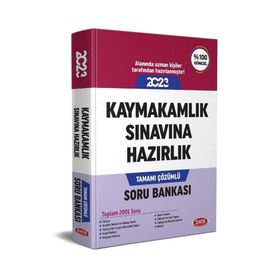2023 Kaymakamlık Sınavına Hazırlık Soru Bankası - Data Yayınları