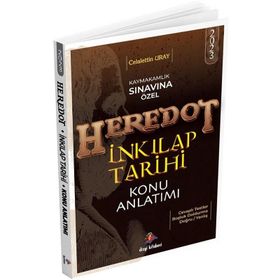 2023 Kaymakamlık Tarih Herodot Konu Anlatımı - Dizgi Kitap Yayınları