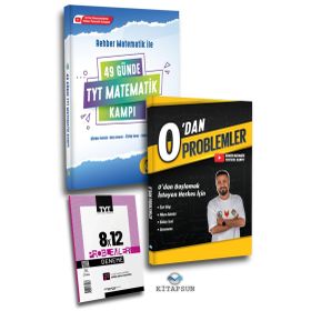 2023 Kenan Kara ile TYT-AYT Geometri Video Ders Kitabı ve 49 Günde Matematik Kampı Rehber Matematik 321 Problemler ve Tamamı Video Çözümlü Deneme Marka Yayınları