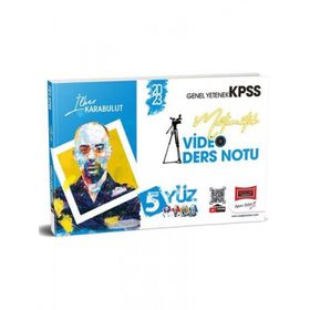 2023 KPSS 5Yüz Matematik Video Ders Notları Yargı Yayınları