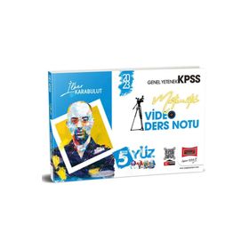 2023 KPSS 5Yüz Matematik Video Ders Notları Yargı Yayınları
