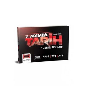 2023 Kpss 7 Adımda Tarih Genel Tekrar - Yargı Yayınları