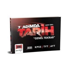 2023 Kpss 7 Adımda Tarih Genel Tekrar - Yargı Yayınları