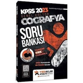 2023 KPSS Atölye Serisi Coğrafya Tamamı Video Çözümlü Soru Bankası-Yediiklim Yayınları