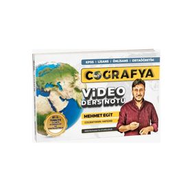 2023 KPSS Coğrafya Video Ders Notları