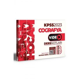 2023 KPSS Coğrafya Video Ders Notları