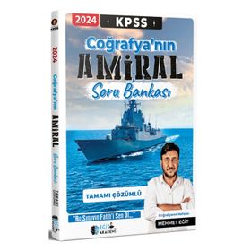 2023 KPSS Coğrafya`nın Amiral Soru Bankası Tamamı Çözümlü Dijital Kitap Mehmet EĞİT