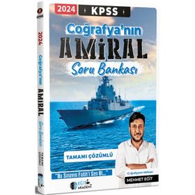 2023 KPSS Coğrafya`nın Amiral Soru Bankası Tamamı Çözümlü Dijital Kitap Mehmet EĞİT