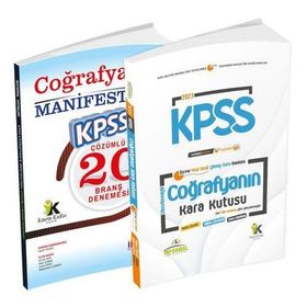 2023 Kpss Coğrafyanın Kara Kutusu Manifesto Branş Denemesi Çözümlü Soru Bankası ve Deneme 2'li Seti