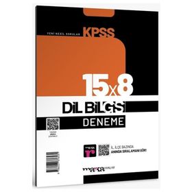 2023 KPSS Dil Bilgisi 15x8 Deneme Tamamı Video Çözümlü - Marka Yayınları
