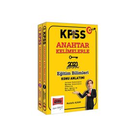 2023 KPSS Eğitim Bilimleri Anahtar Kelimelerle Konu Anlatımı 2 Cilt - Yargı Yayınları