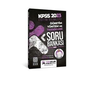 2023 KPSS Eğitim Bilimleri Atölye Serisi Öğretim Yöntem ve Teknikleri Tamamı Video Çözümlü Soru Bankası - Yediiklim Yayınları