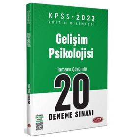 2023 KPSS Eğitim Bilimleri Gelişim Psikolojisi 20 Deneme Sınavı - Data Yayınları