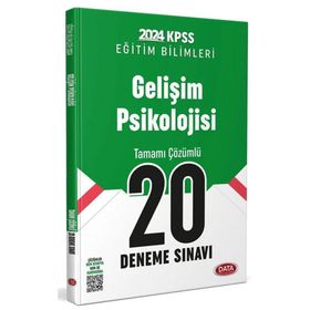 2023 KPSS Eğitim Bilimleri Gelişim Psikolojisi 20 Deneme Sınavı - Data Yayınları