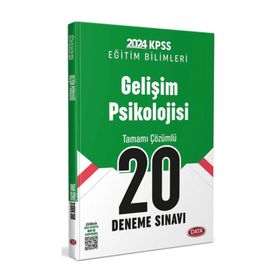 2023 KPSS Eğitim Bilimleri Gelişim Psikolojisi 20 Deneme Sınavı - Data Yayınları