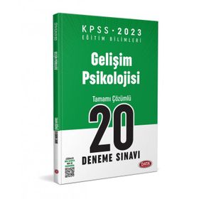 2023 KPSS Eğitim Bilimleri Gelişim Psikolojisi 20 Deneme