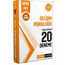 2023 KPSS Eğitim Bilimleri Gelişim Psikolojisi 20 Deneme