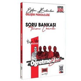 2023 KPSS Eğitim Bilimleri Gelişim Psikolojisi Soru Bankası