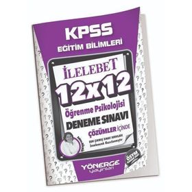2023 KPSS Eğitim Bilimleri Öğrenme Psikolojisi 12x12 Deneme Çözümlü Yönerge Yayınları