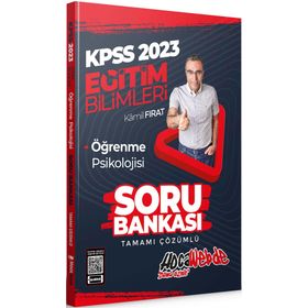 2023 KPSS Eğitim Bilimleri Öğrenme Psikolojisi Tamamı Çözümlü Soru Bankası-Hocawebde Yayınları
