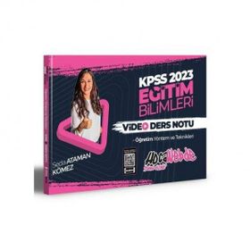 2023 KPSS Eğitim Bilimleri Öğretim Yöntem ve Teknikleri Video Ders Notları - Hocawebde Yayınları