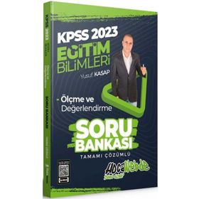 2023 KPSS Eğitim Bilimleri Ölçme ve Değerlendirme Tamamı Çözümlü 23 Deneme Sınavı - Hocawebde Yayınları