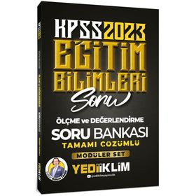 2023 KPSS Eğitim Bilimleri Ölçme ve Değerlendirme Tamamı Çözümlü Soru Bankası