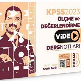 2023 Kpss Eğitim Bilimleri Ölçme ve Değerlendirme Video Ders