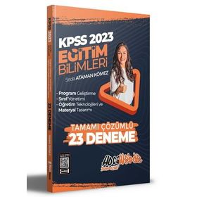 2023 KPSS Eğitim Bilimleri ÖYT ve Program Geliştirme - Sınıf Yönetimi - Materyal Geliştirme Anahtar Ders Denemeleri Tamamı Çözümlü 20+20 40 Deneme Sınavı