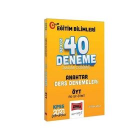 2023 KPSS Eğitim Bilimleri ÖYT ve Program Geliştirme - Sınıf Yönetimi - Materyal Geliştirme Anahtar Ders Denemeleri Tamamı Çözümlü 20+20 40 Deneme Sınavı