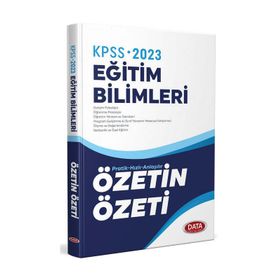 2023 KPSS Eğitim Bilimleri Özetin Özeti - Data Yayınları