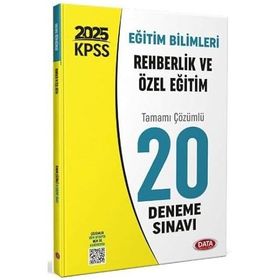 2023 Kpss Eğitim Bilimleri Rehberlik ve Özel Eğitim 20 Deneme Data Yayınları