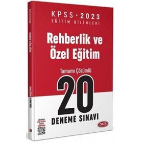 2023 Kpss Eğitim Bilimleri Rehberlik ve Özel Eğitim 20 Deneme Data Yayınları