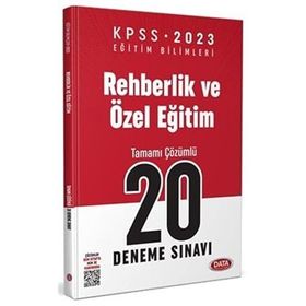 2023 Kpss Eğitim Bilimleri Rehberlik ve Özel Eğitim 20 Deneme Data Yayınları