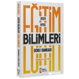 2023 KPSS Eğitim Bilimleri Rehberlik ve Özel Eğitim Soru Bankası-İsem Yayınları
