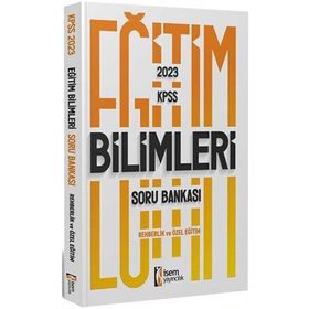 2023 KPSS Eğitim Bilimleri Rehberlik ve Özel Eğitim Soru Bankası-İsem Yayınları