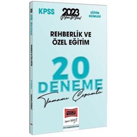 2023 KPSS Eğitim Bilimleri Rehberlik ve Özel Eğitim Tamamı Çözümlü 20 Deneme Yargı Yayınları