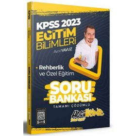 2023 KPSS Eğitim Bilimleri Rehberlik ve Özel Eğitim Tamamı Çözümlü 23 Deneme Sınavı - Hocawebde Yayınları