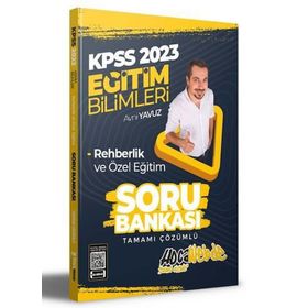 2023 KPSS Eğitim Bilimleri Rehberlik ve Özel Eğitim Tamamı Çözümlü Soru Bankası